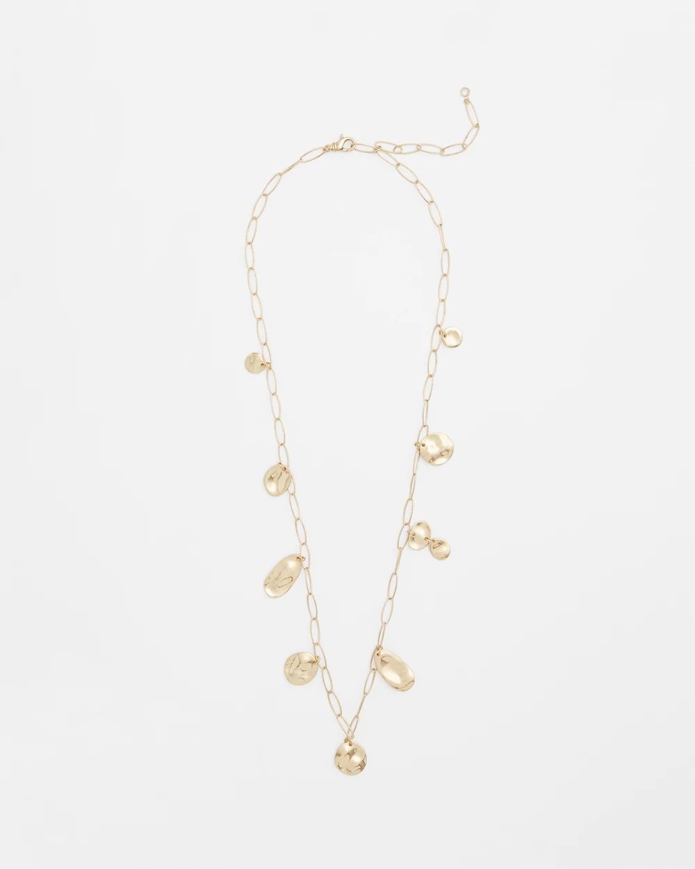 Chico's Originals Nomadic Charms Single Strand Necklace