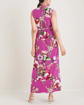Paisley Print Maxi Dress