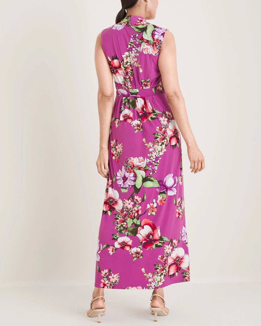 Paisley Print Maxi Dress