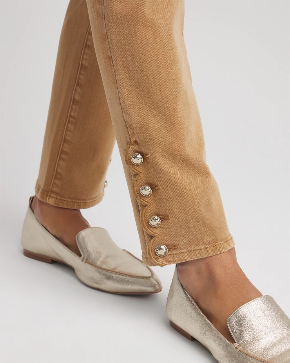 Girlfriend Slim Ankle Jeans