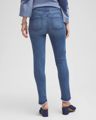 Petite Tulip Hem Pull-on Ankle Jeggings click to view larger image.