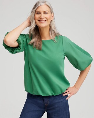 Bubble Hem Top
