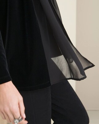 Travelers Collection Velvet Jacket