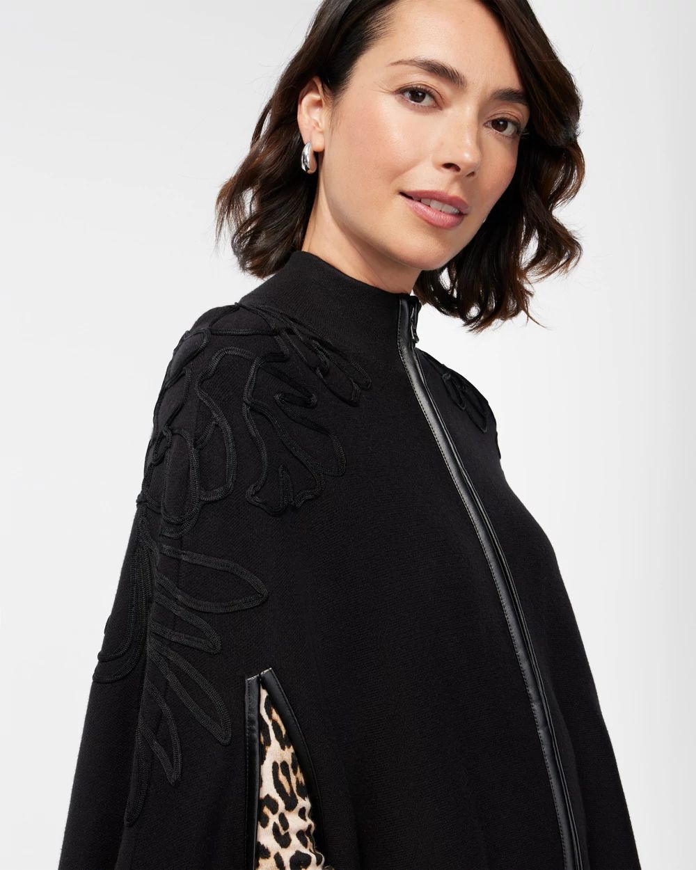Zip Front Cape