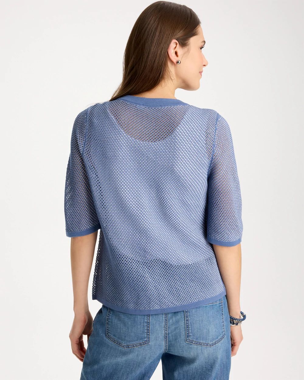 Mesh Lady Jacket Cardigan