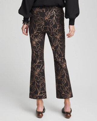 Juliet Fall Print Kick Flare Pants click to view larger image.