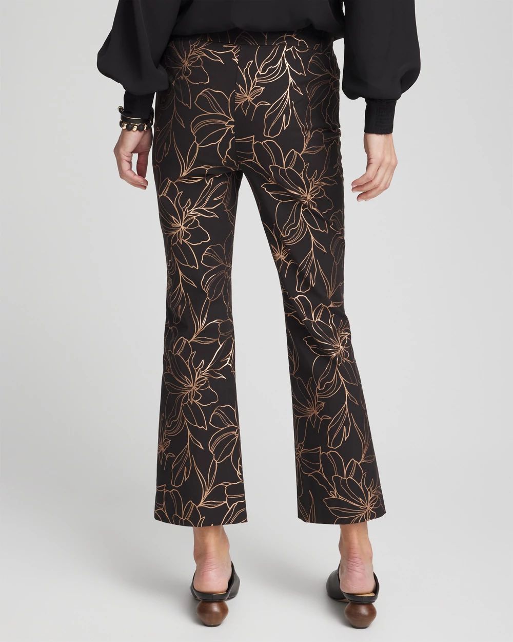Juliet Fall Print Kick Flare Pants
