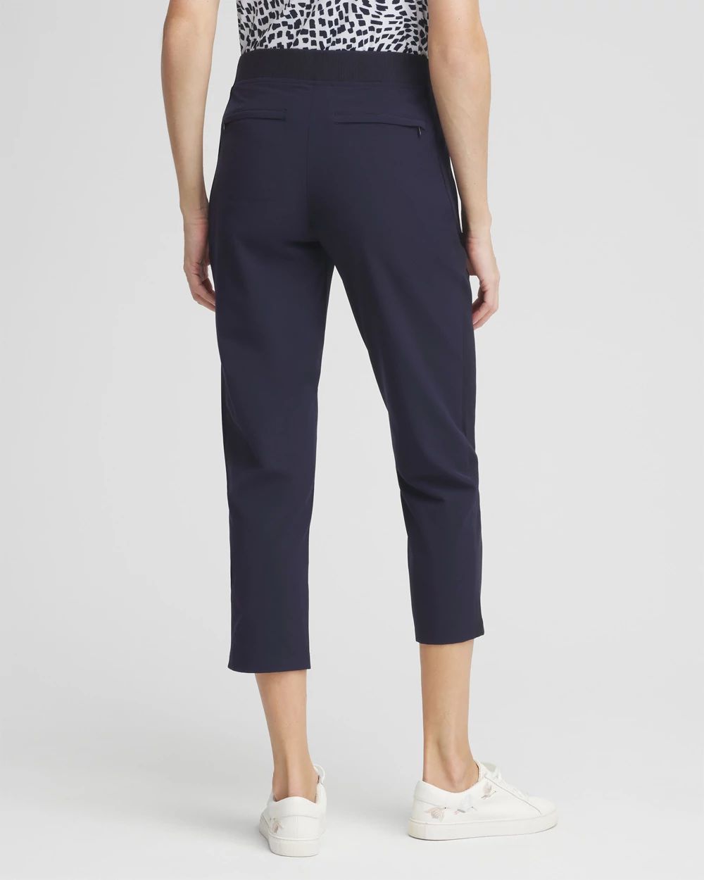 Zenergy® UPF Rib Mix Cropped Pants