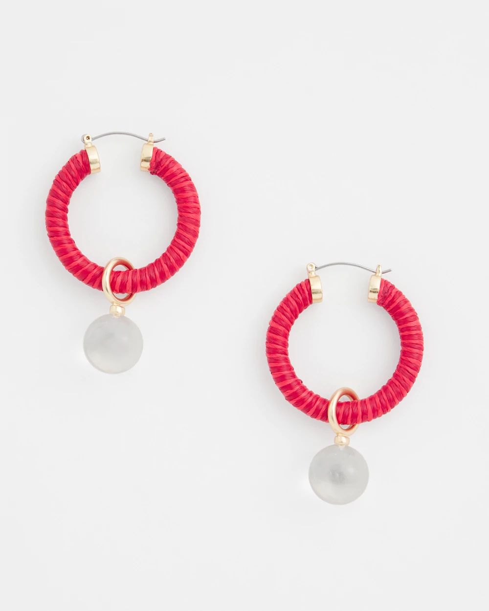 No Droop™ Convertible Red Hoops