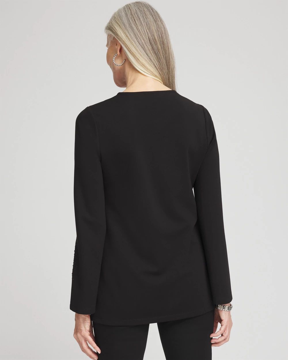 Embellished Ponte Tunic