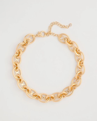 Mariner Goldtone Link Necklace