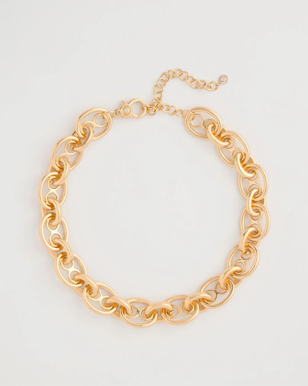 Mariner Goldtone Link Necklace