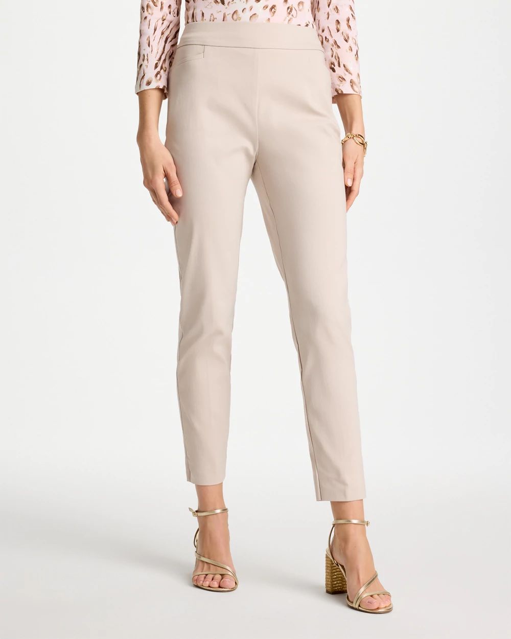 Brigitte™ Slim Pull-On Ankle Pants