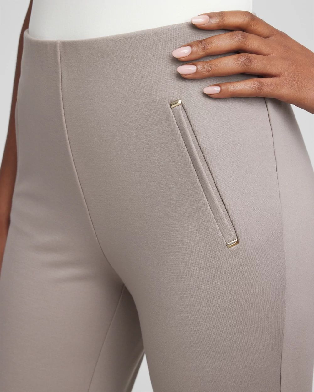 Juliet Slim Trim Detail Ankle Pants