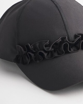 Neema UPF Satin Ruffle Baseball Cap click to view larger image.