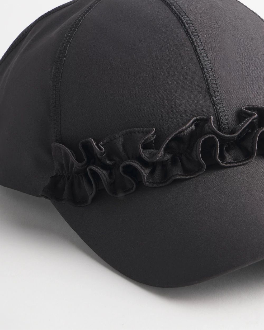 Neema UPF Satin Ruffle Baseball Cap click to view larger image.