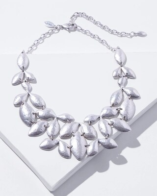 Leaf Bib Necklace