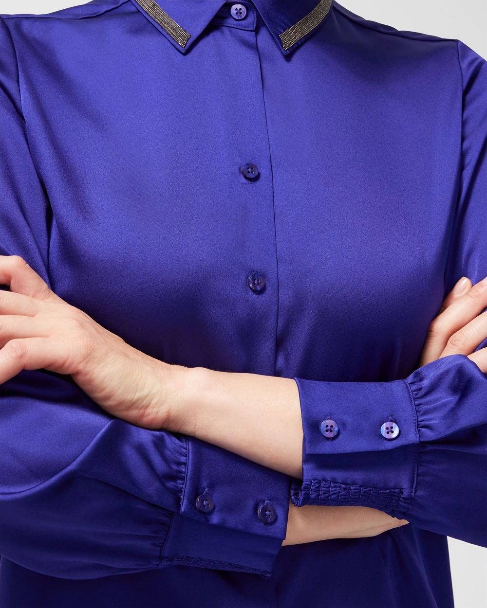 Ball Chain Detail Shirt