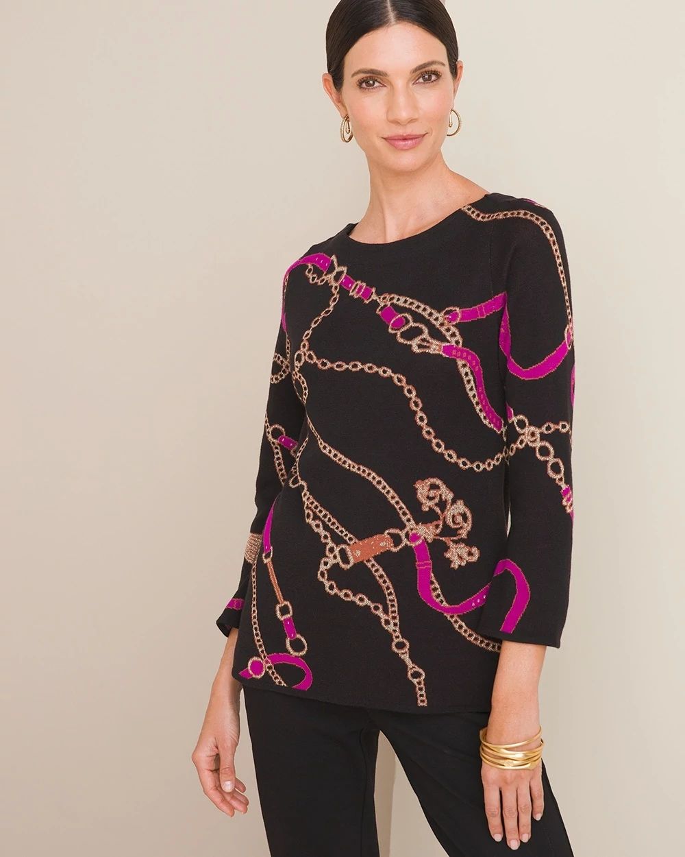 Status Jacquard Sweater