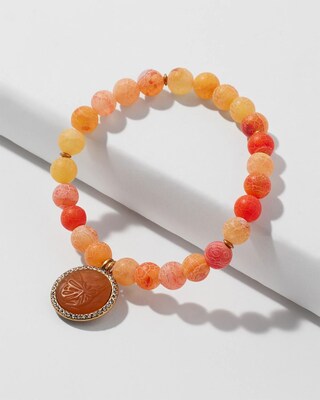 Butterfly Drop Off Stretch Bracelet