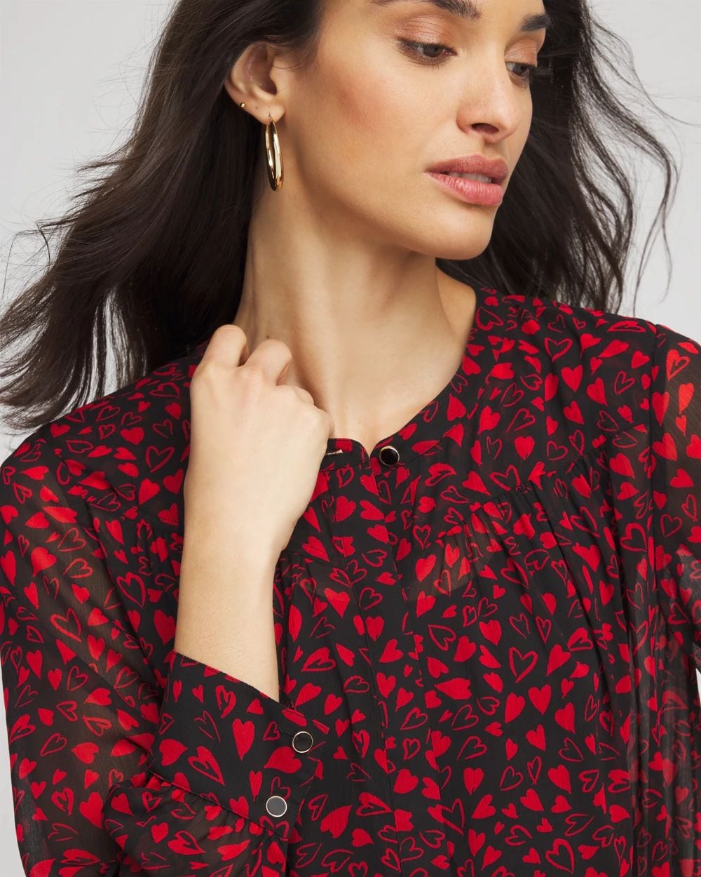 Lover Girl Georgette Blouse