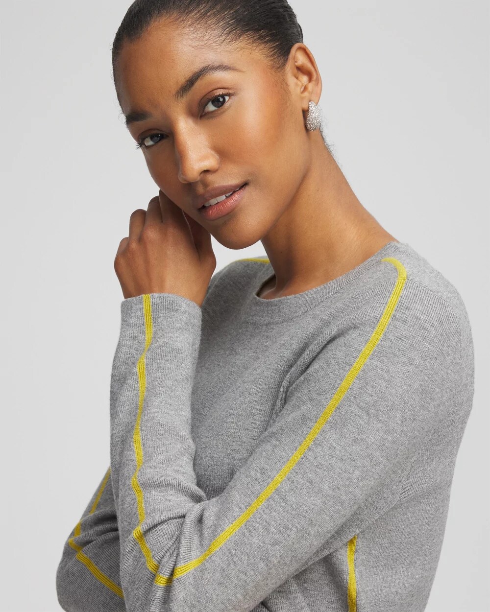 Zenergy® Luxe Side Stripe Top