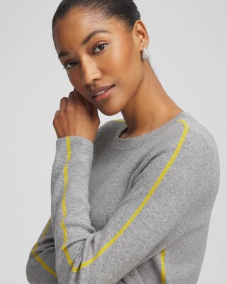 Zenergy® Luxe Side Stripe Top click to view larger image.