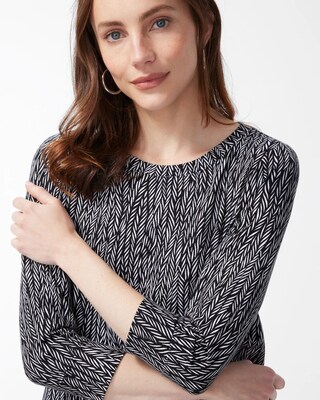 Zenergy French Terry Print Tunic