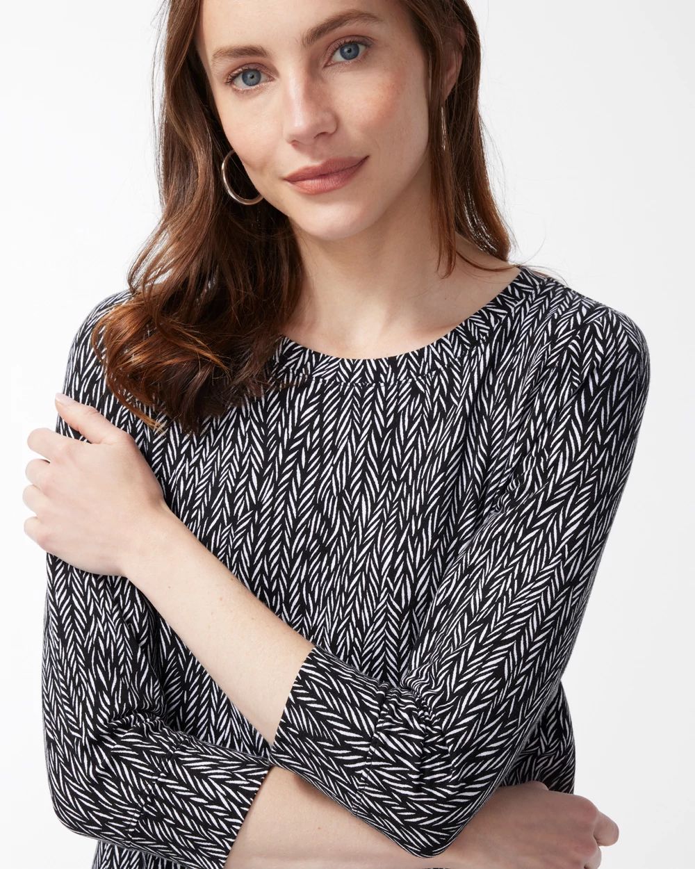 Zenergy French Terry Print Tunic