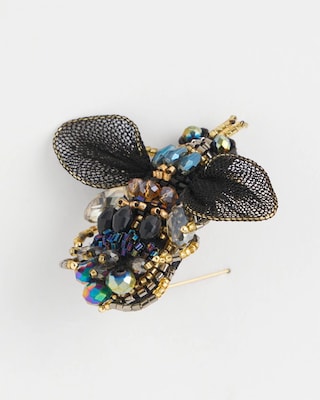 Beaded Bee Brooch click to view larger image.