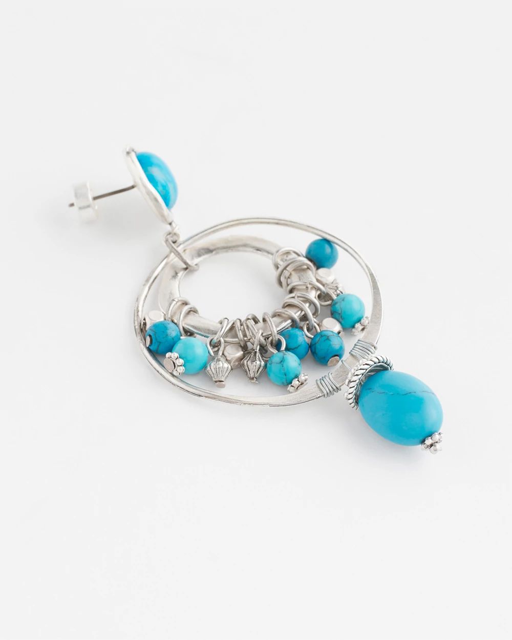 No Droop® Silver-Tone Earrings