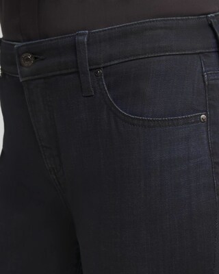 So Slimming Girlfriend Ankle Jeans click to view larger image.