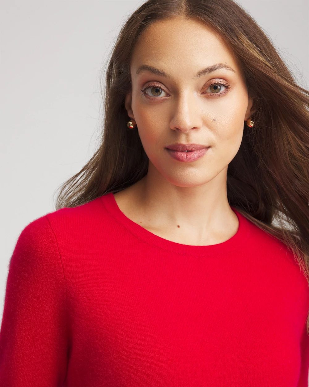 Crewneck Cashmere Pullover Sweater