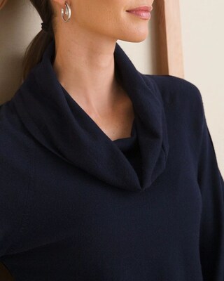 Cowl-Neck Sweater