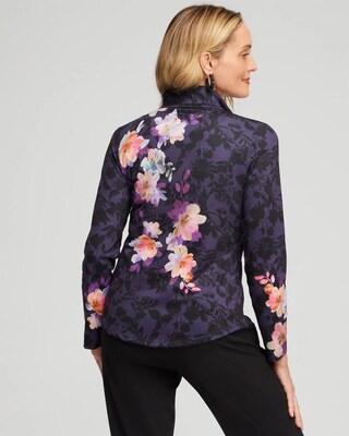 Zenergy® UPF Floral Long Sleeve Top