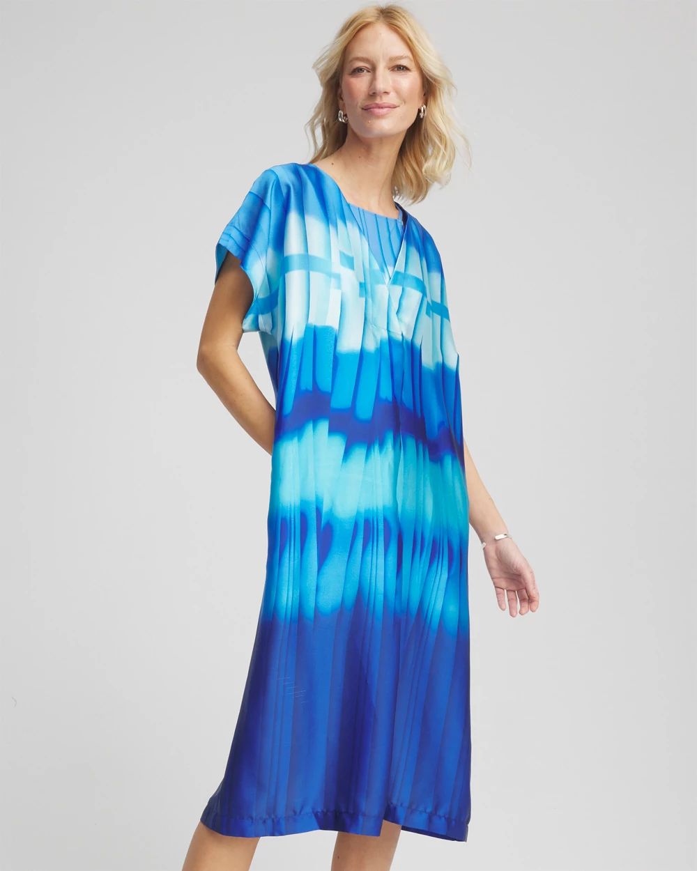 Gottex Golden Hour V-Neck Dress Cover-Up