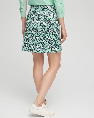 Zenergy® UPF Leaf Print Skort click to view larger image.