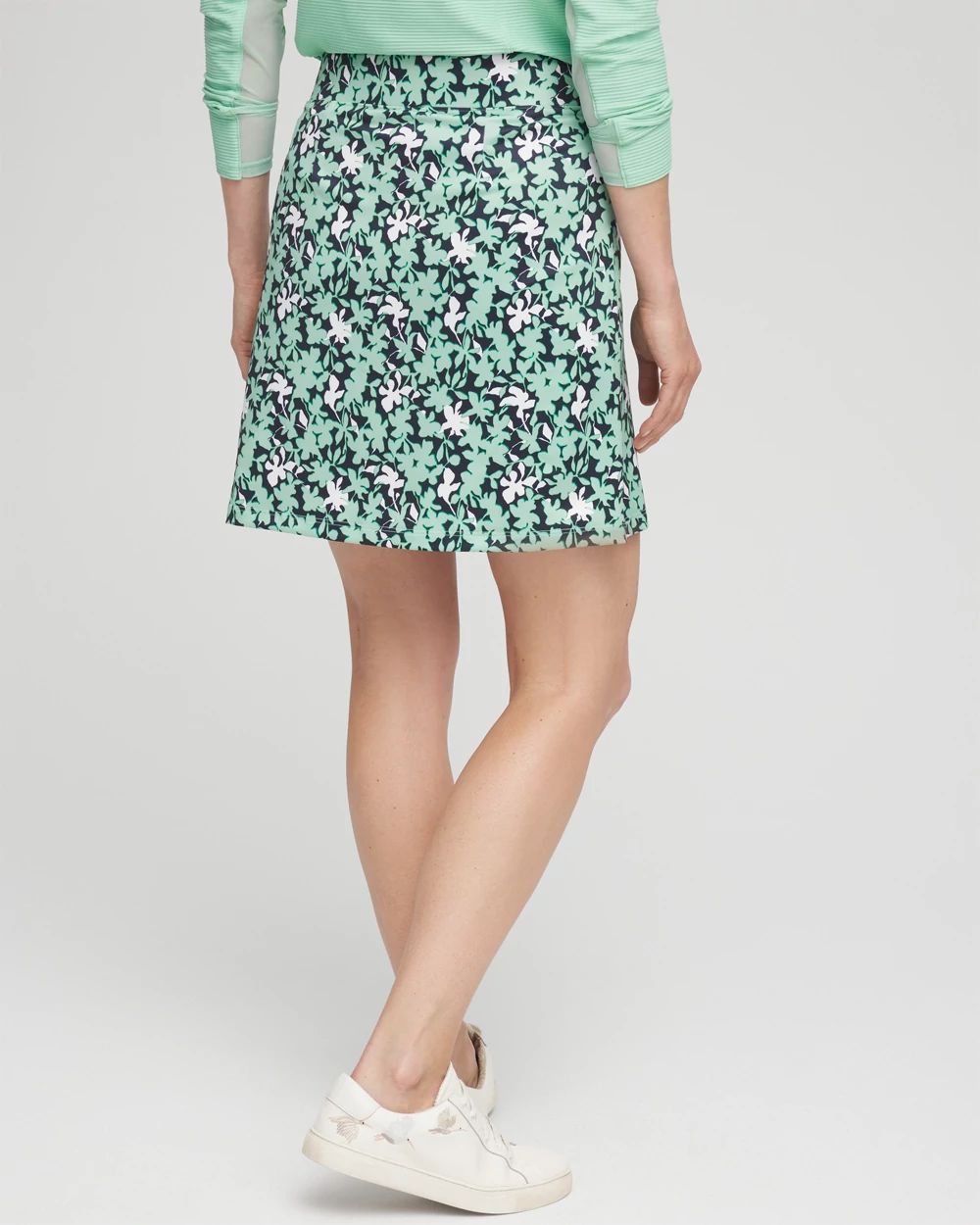 Zenergy® UPF Leaf Print Skort