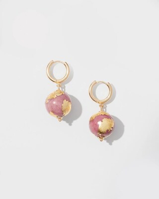 Gold Tone Drop Earrings