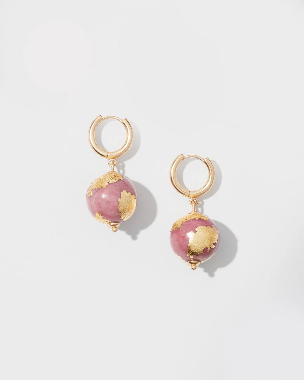 Gold Tone Drop Earrings