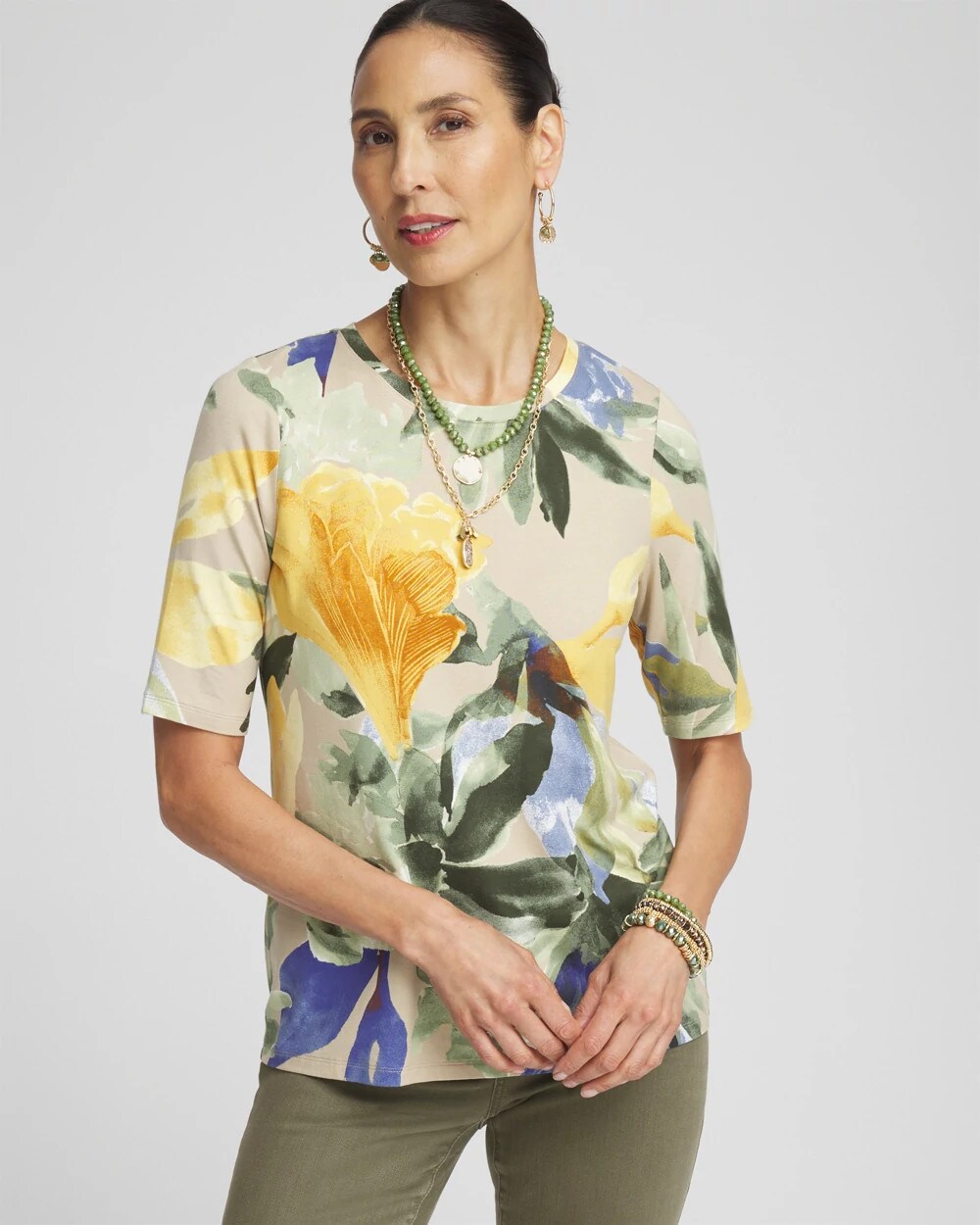 Touch of Cool™ Garden Short Sleeve Tee