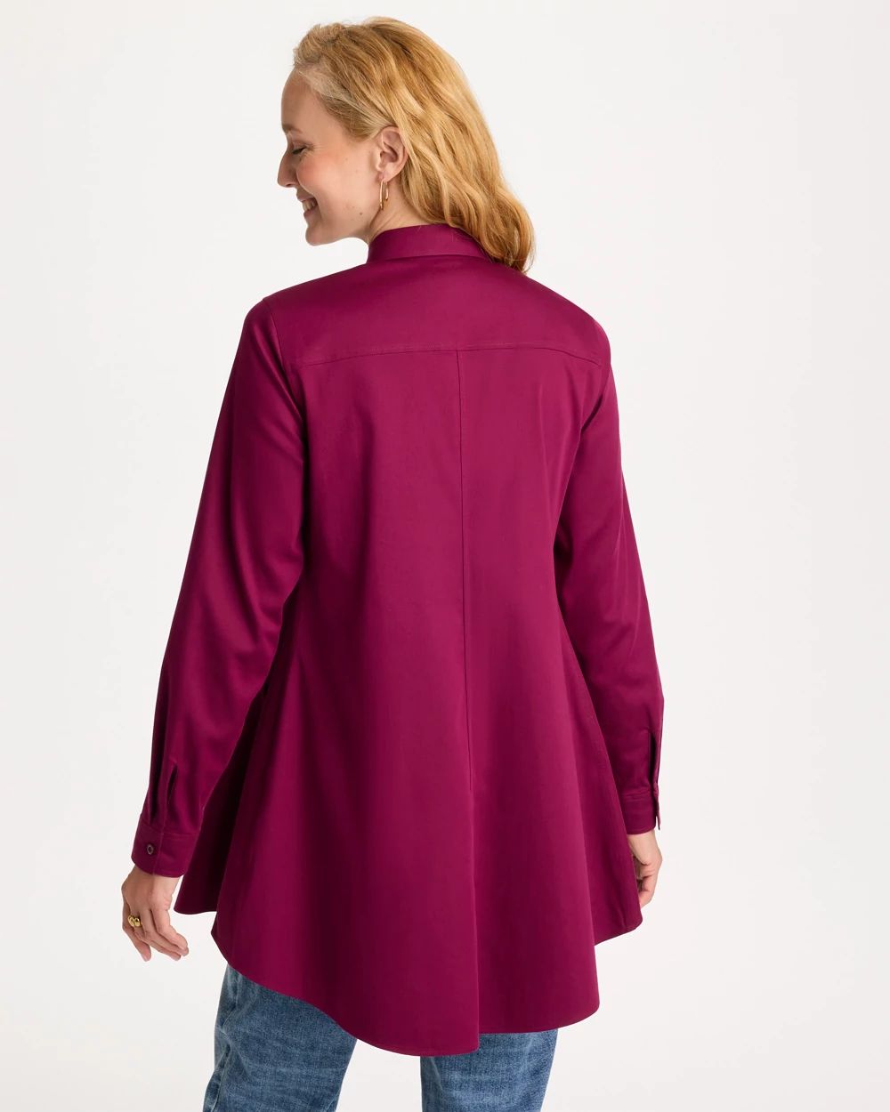 No Iron™ Pocketed Tunic click to view larger image.