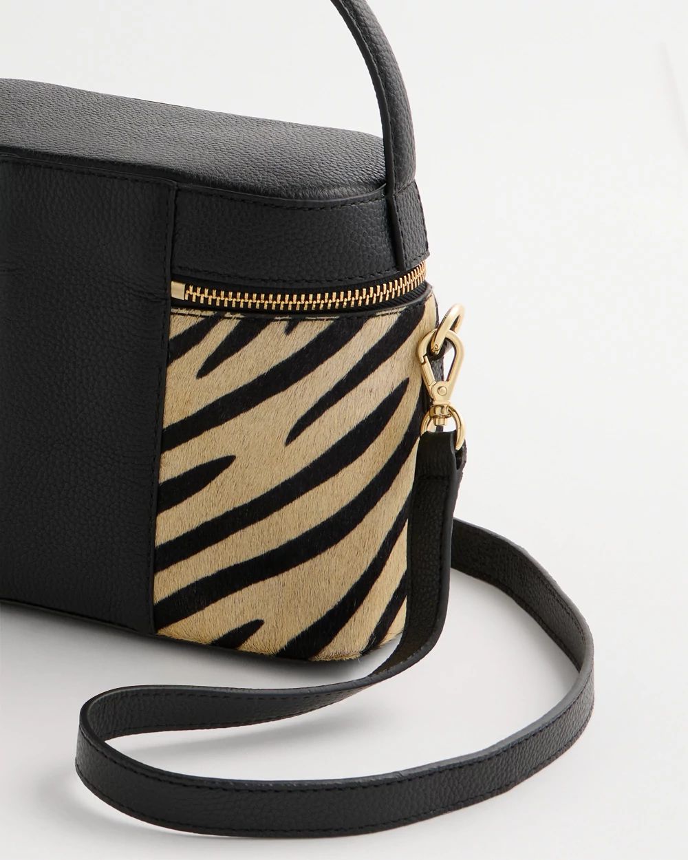 Zebra Crossbody Bag click to view larger image.