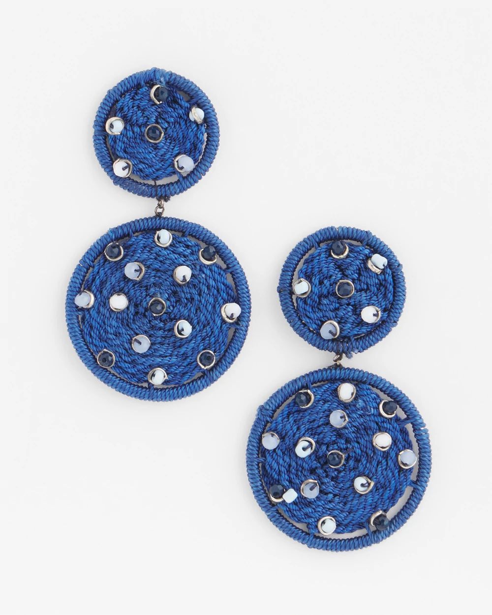 No Droop® Thread Wrapped Drop Earrings