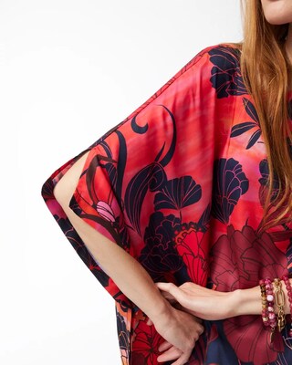 Floral Poncho