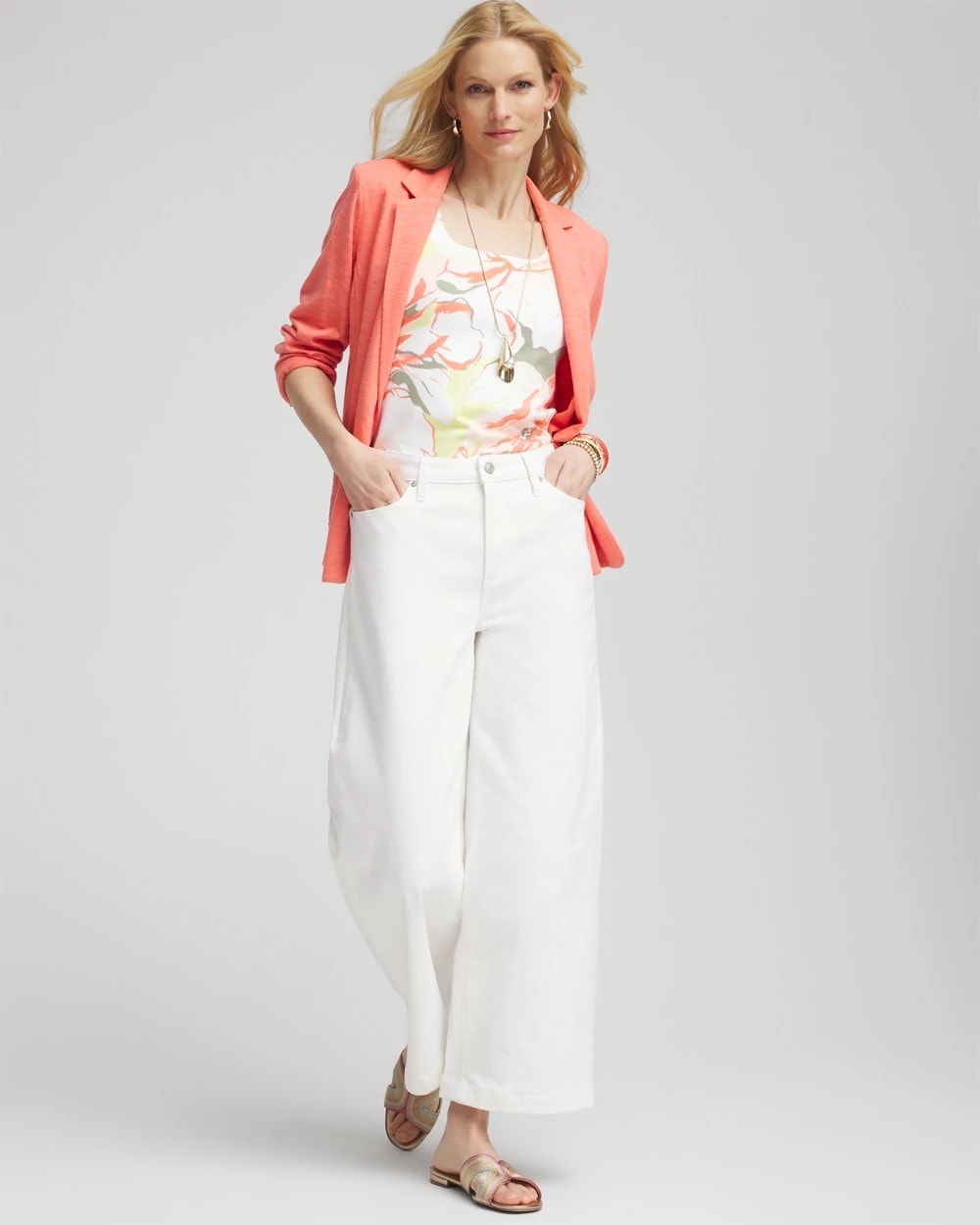 Floral Square-Neck Tank