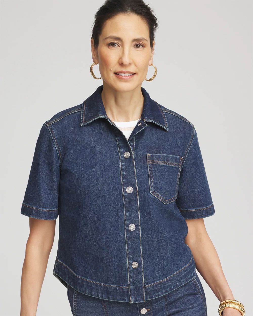 Denim Shirt Jacket