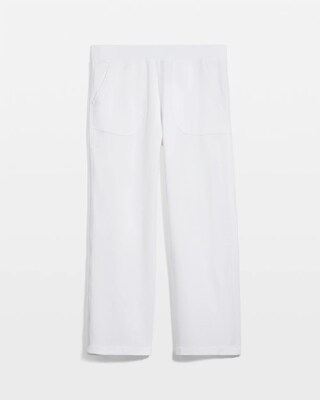 Zenergy® French Terry Cropped Pants click to view larger image.