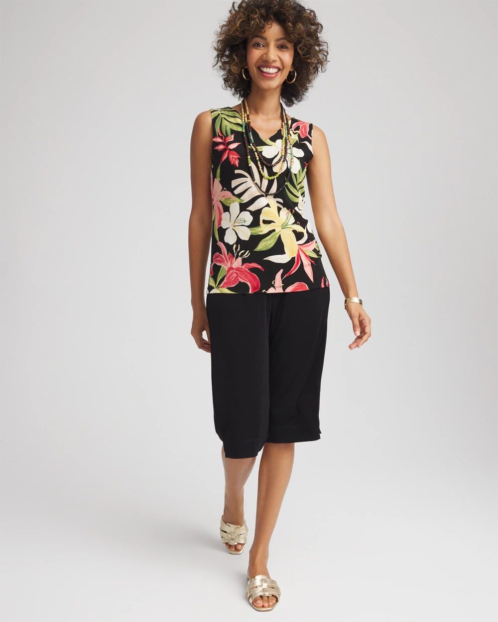 Travelers™ Convertible Tropical-Lily Tank