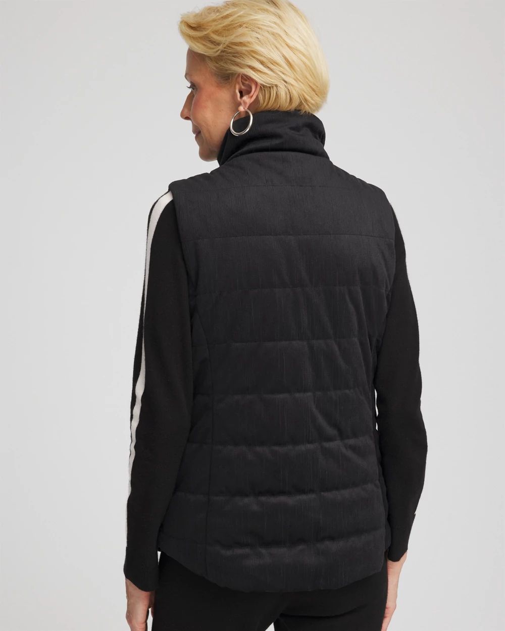 Zenergy® Reversible Velvet Puffer Vest